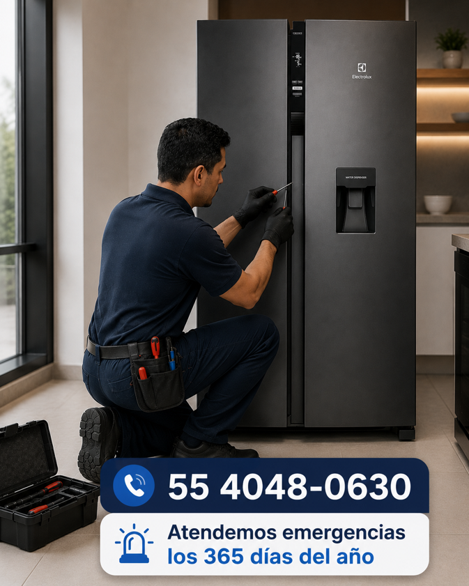 REPARACIÓN DE REFRIGERADORES ELECTROLUX EN NAUCALPAN